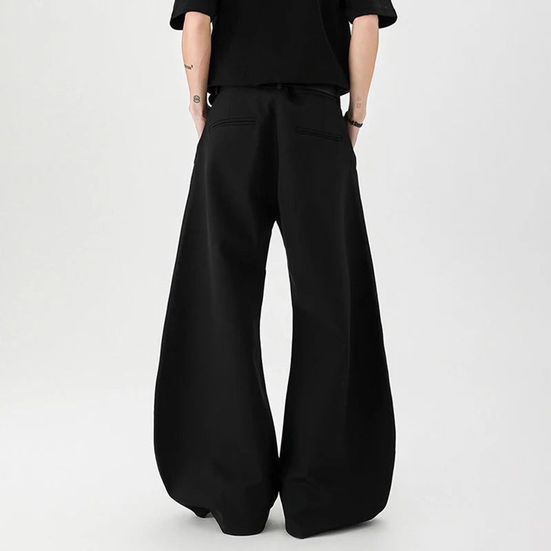 Men's Wide Leg Dress Pants