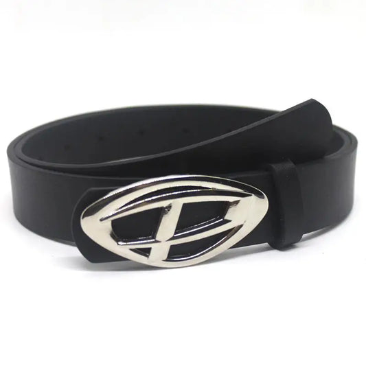 Unisex Leather Diesel Belt