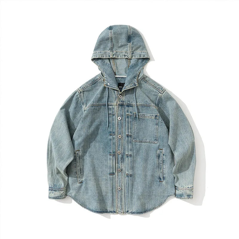 Japanese Denim Hooded Jacket