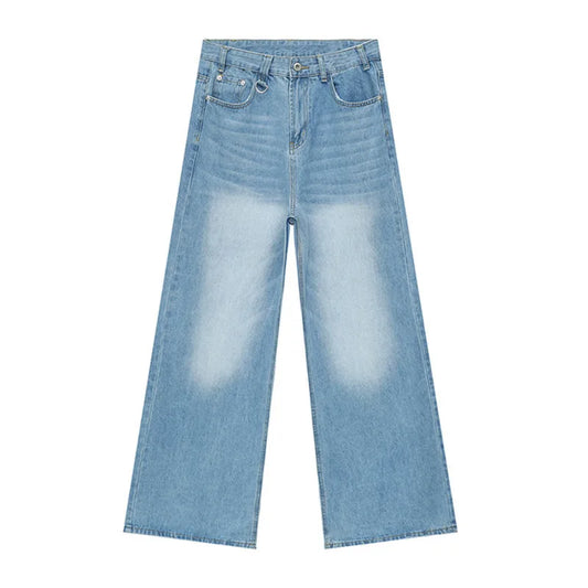 Wide Leg Denim Jeans