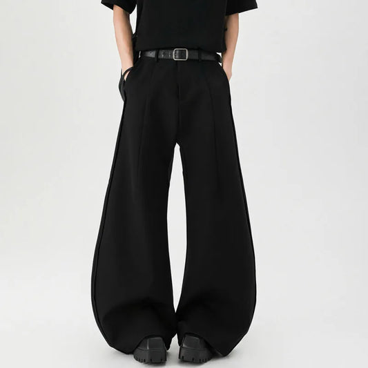 Men's Wide Leg Dress Pants